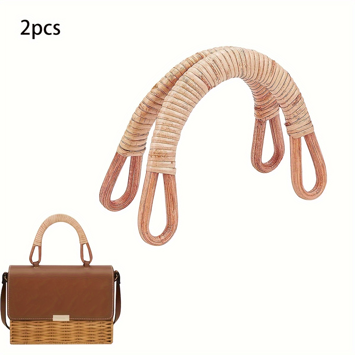 

Natural Wooden Woven Handles For Luggage: Lightweight, Durable, And Stylish For Travel