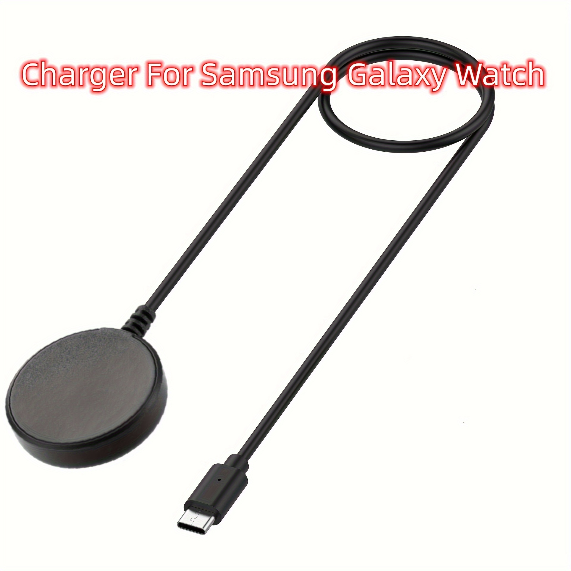 

Fast Charging Pd For Galaxy Watch 3 4 5 6 Pro Active 1 2 Magnetic Charging Cable 40/41/40mm For Watch Power Supply Adapter Type C Active 2 40mm 44mm Watch6 Classic 43mm 47mm 42mm 46mm