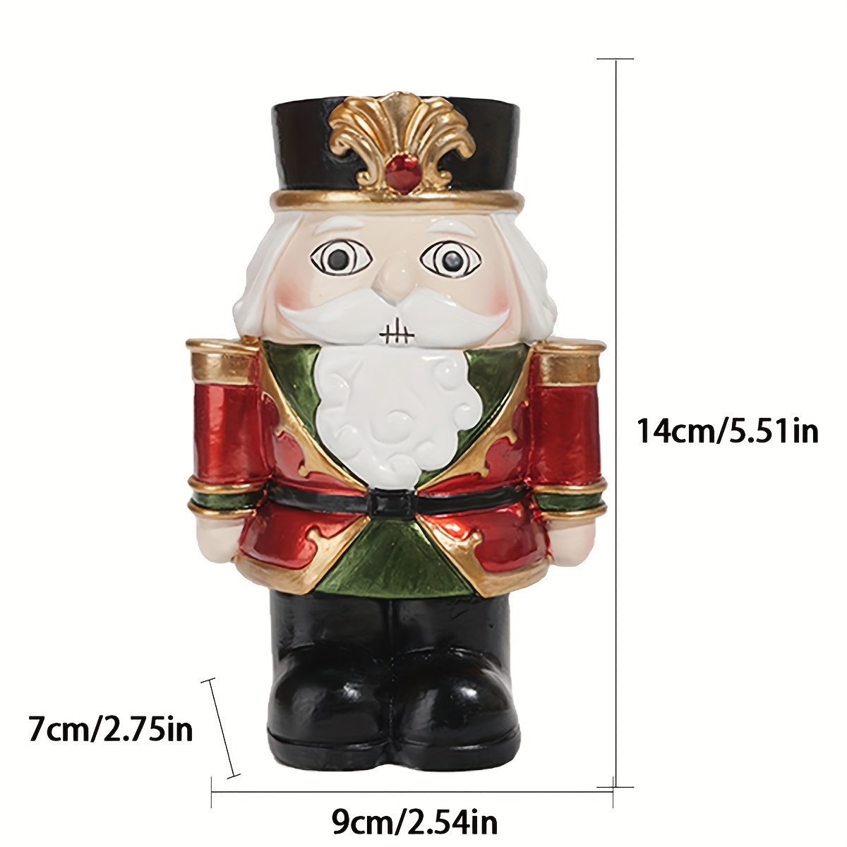 Christmas Nutcracker Aromatherapy Decor - Resin Indoor/outdoor Home Accent For Holiday & Thanksgiving
