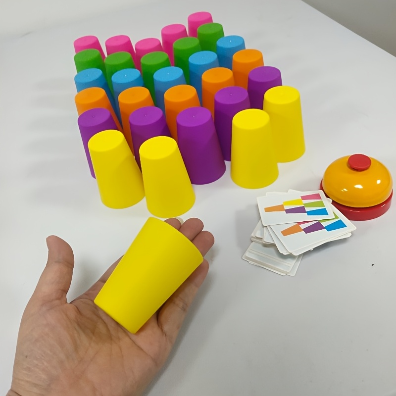 30pcs Family Game Night Quick Stack Cup Set