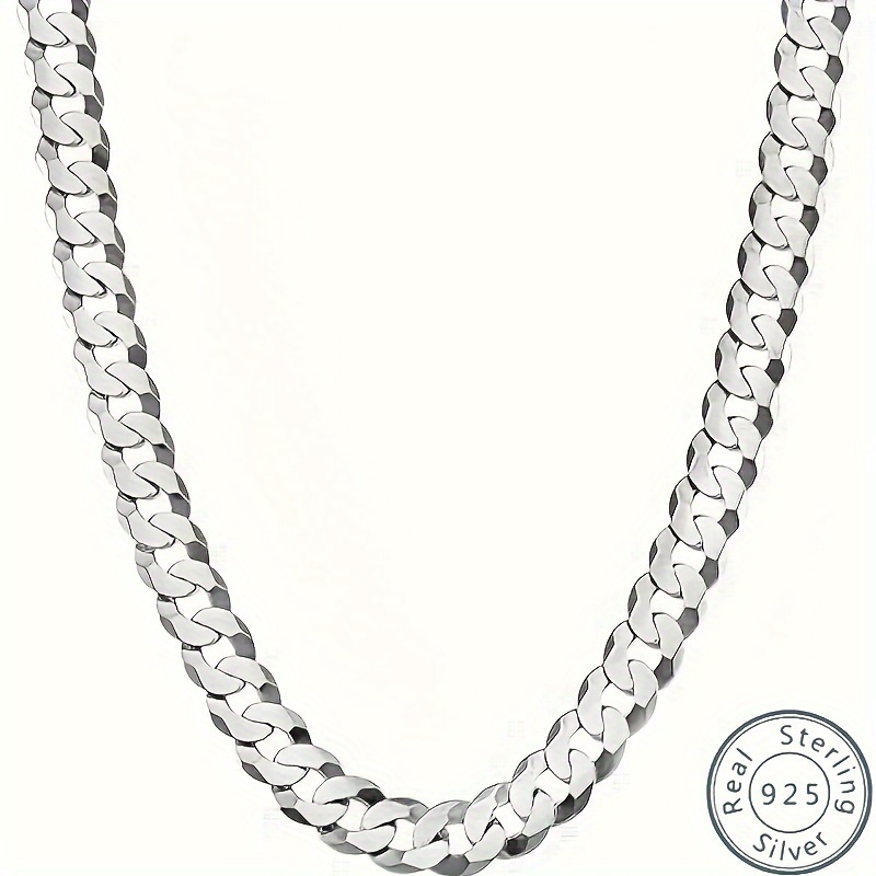 

Necklace, Weight 13 Grams, Italian 7mm , Diamond Cut Necklace, For Men And Women, In Italy, Box