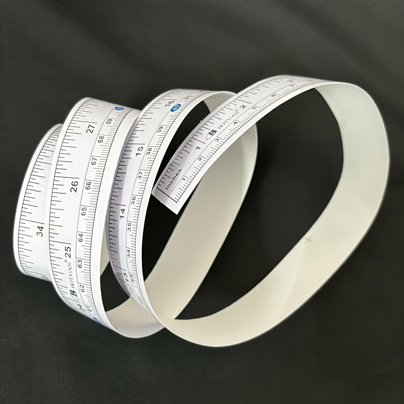 1pc Self-adhesive Metric Tape Measure, 35.43 Inches - Sticker, Sewing Machines & Crafts, Material, Tape Measure For Sewing