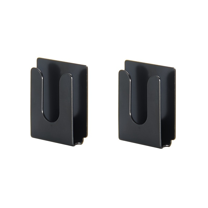 2pcs Durable Mobile Radio And Microphone Mount, Car Microphone Holder Clip, Suitable For Cars, Homes, Offices, Etc