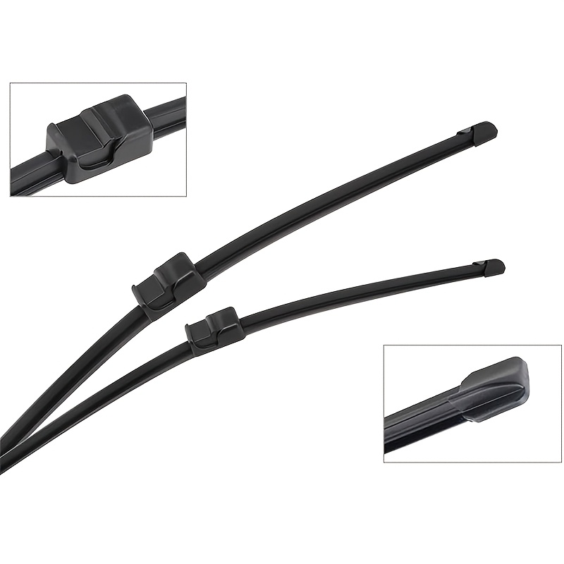 TEMU 1 di Spazzole Tergicristallo Anteriori per Alfa 147 (937) 2005-2010 22" X 16" Rivestite in PTFE Gomma Naturale Silenziose e Resistenti Ricambi
