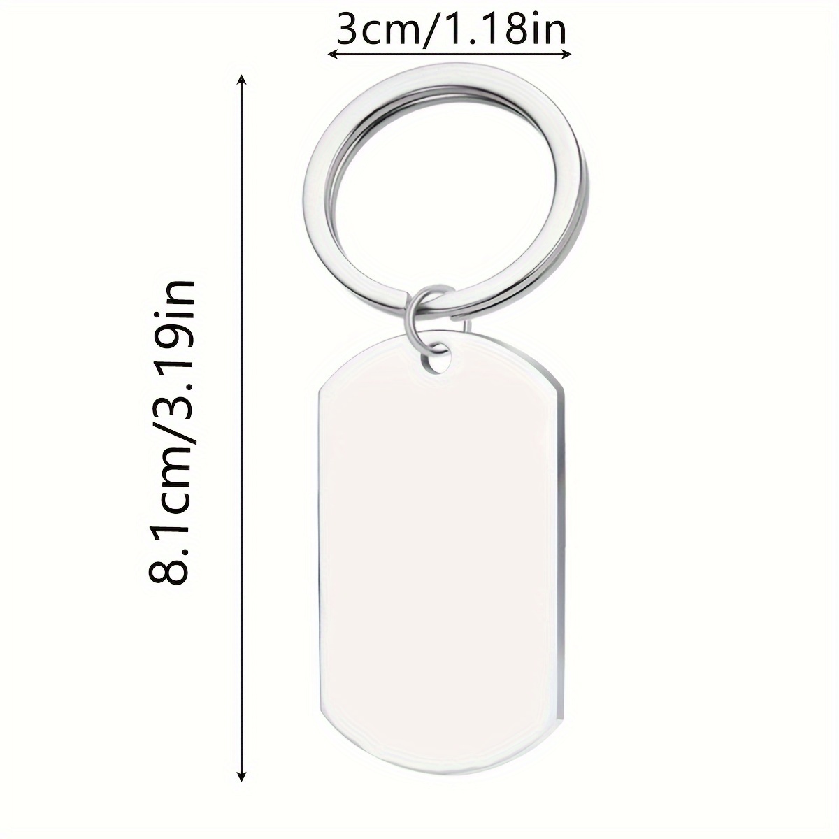 Porte-clés en acier inoxydable avec une citation française Parfois, on ne reçoit pas ce que lon veut parce que quelque chose de mieux est prévu à la  , cadeau pour les   et la famille détails 3