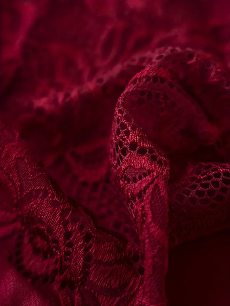 4pcs womens floral lace jockstrap underwear breathable comfortable briefs with contrast lace detailing sexy elegant design for casual attire everyday underwear floral lace detailing smooth texture fabric Product details 2