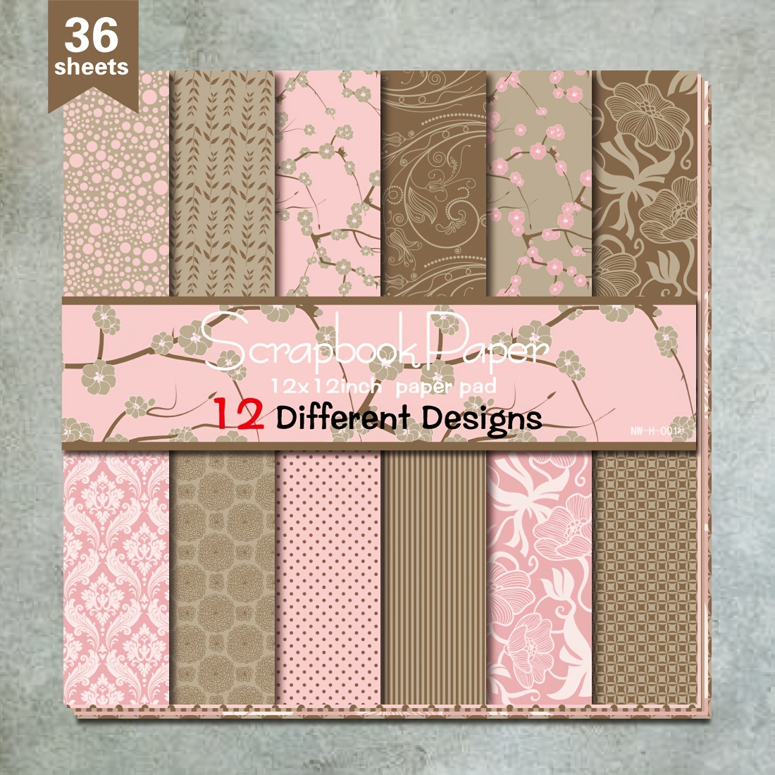 

36 12"x12" Diy , Decorative Scrapbooking Kit Aesthetic Decorative Wrapping Album Decorative Craft