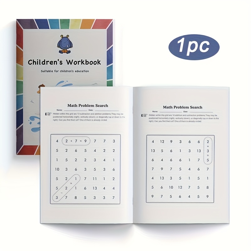 1pc-math Problem Search-find Addition And Subtraction - Interesting And Educational - A For School Education - Exercise Concentration