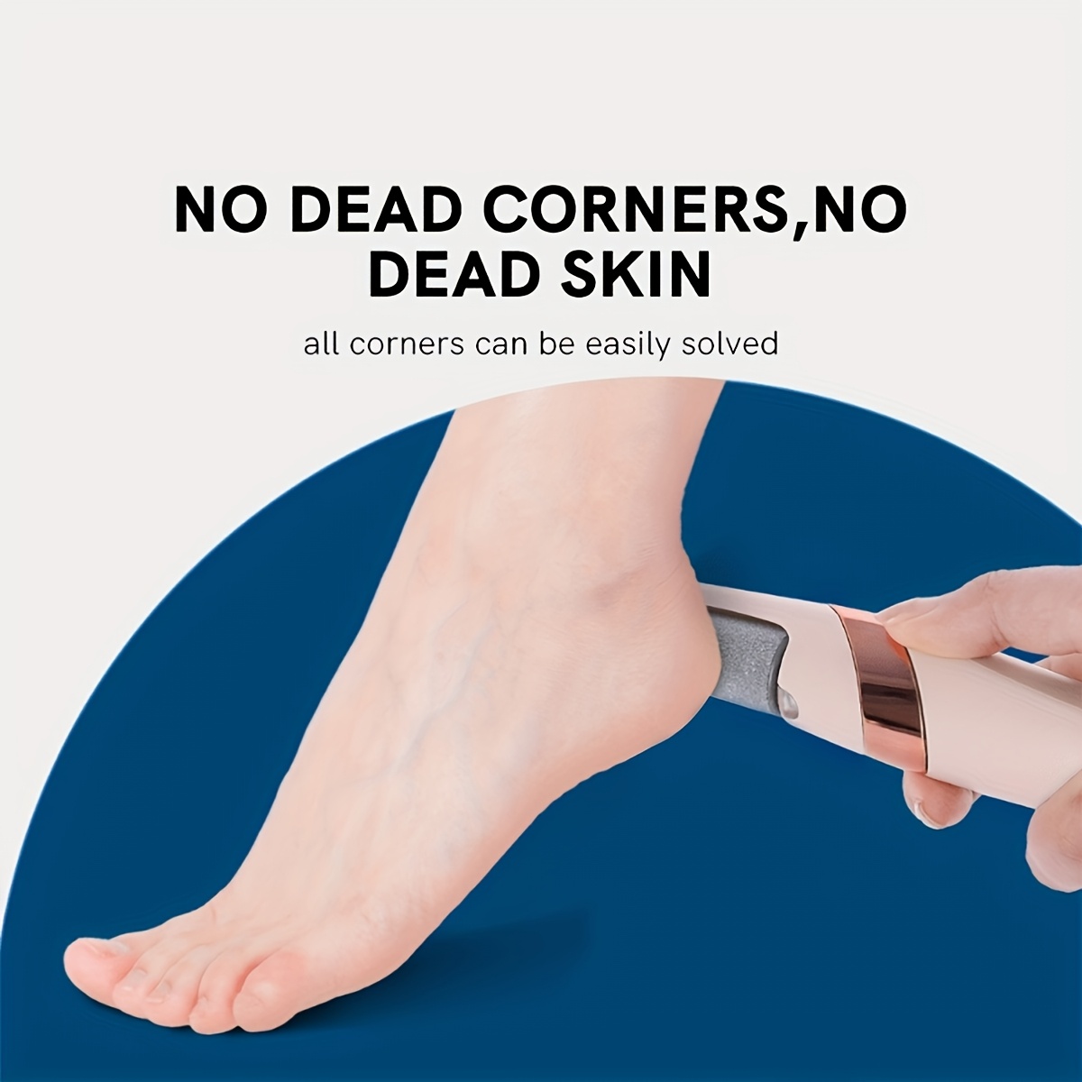 popular usb rechargeable electric callus remover automatic scrubber and pedicure tool set convenient and multifunctional suitable for feet and hands electric file callus remover feet details 3