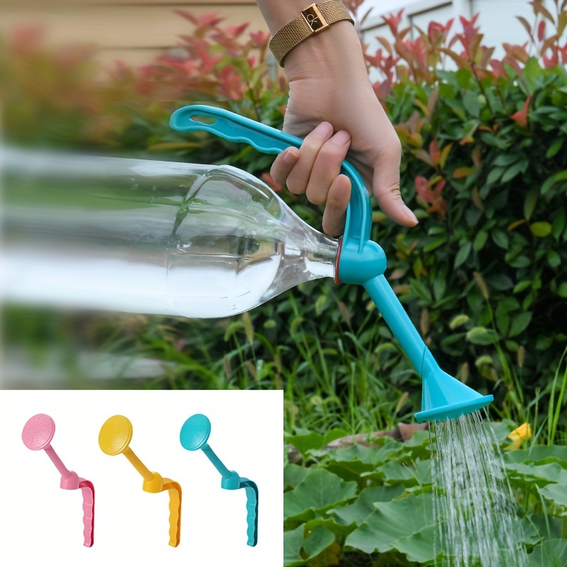 

The Bottle Cap Watering Nozzle Features An Ergonomic Handle For Watering Of Bonsai Plants.