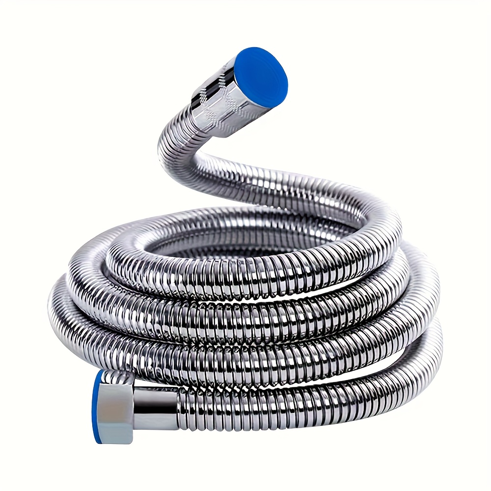 1 Stainless Steel Shower Hose, 304 Stainless Steel, Flexible, Universal, , Suitable Bathroom Shower Connection, Heater, Lengths : 118.11inch / , Hand Wash , Suitable Shower Hose