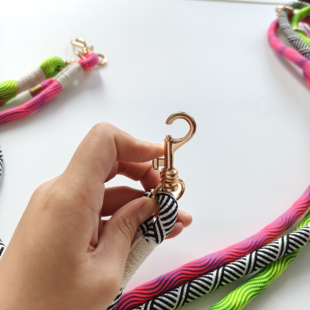 Thickened Round Rope Dog Walking Lead for All Sizes