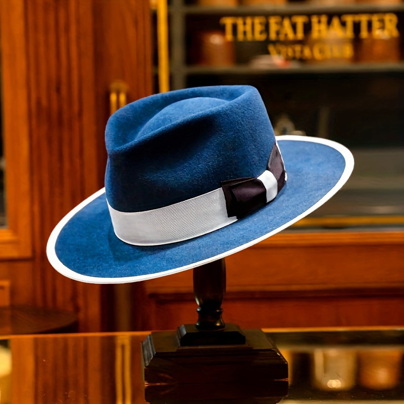 

Felt Hat - Blue