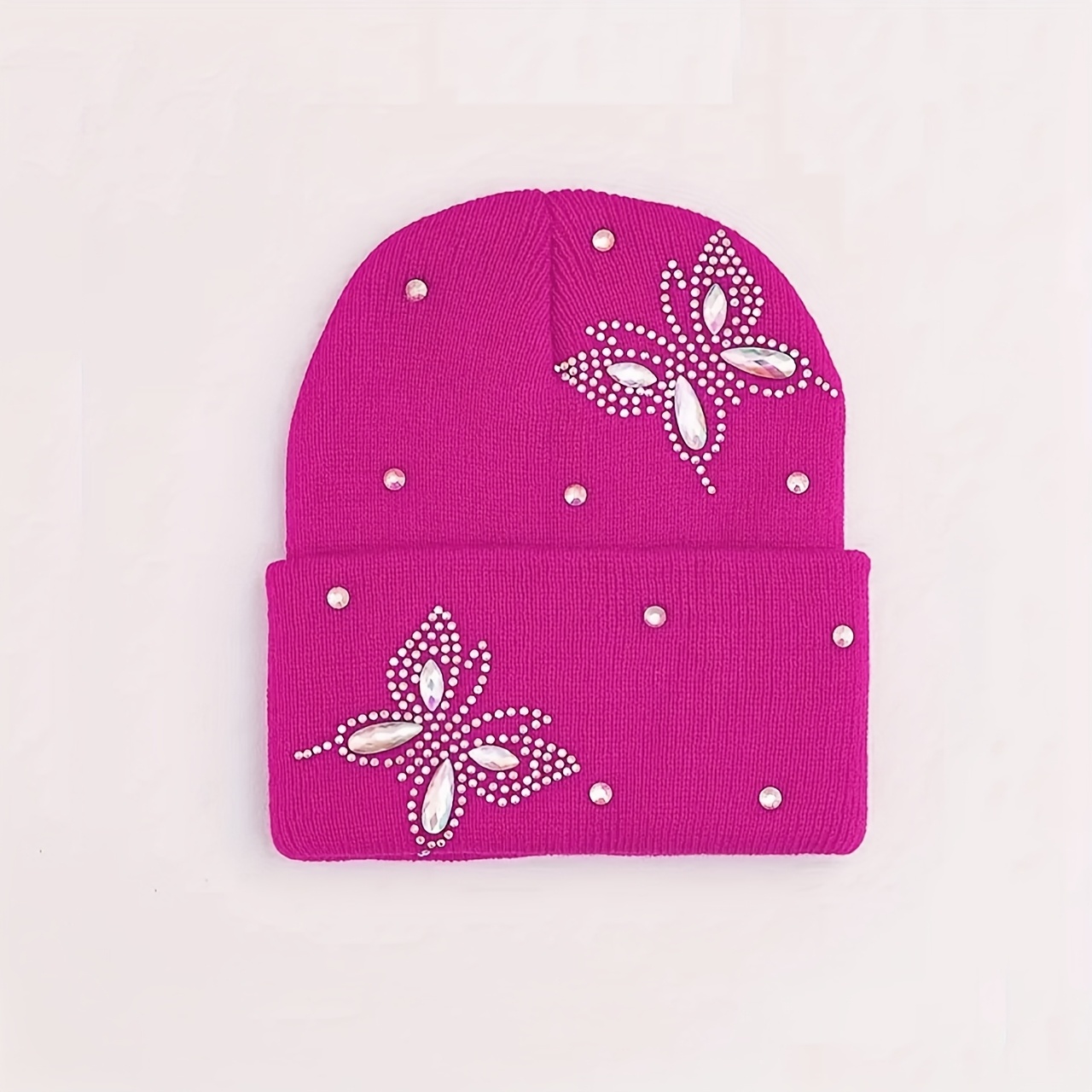 Rhinestone Beanie