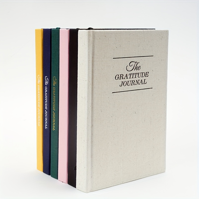 

sophisticated" Premium English Gratitude Hardcover Journal - Cloth-bound Diary & Planner For Business And Personal Use