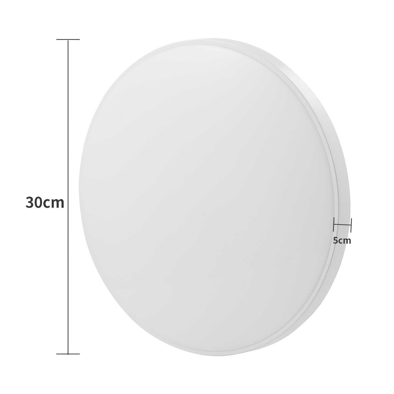 Round Ceiling Light Led Round Bathroom Light Cool White Ceiling Kitchen Light Suitable For Bathroom, Bedroom, Kitchen