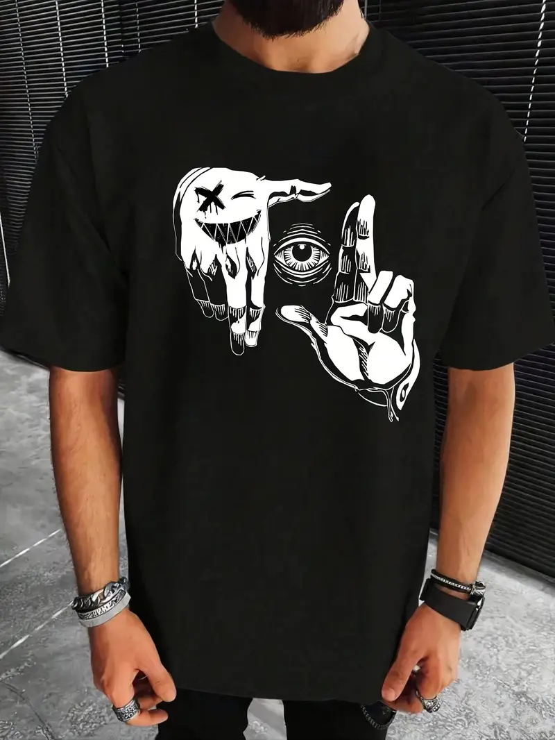 mens sleeved t summer tee details 0