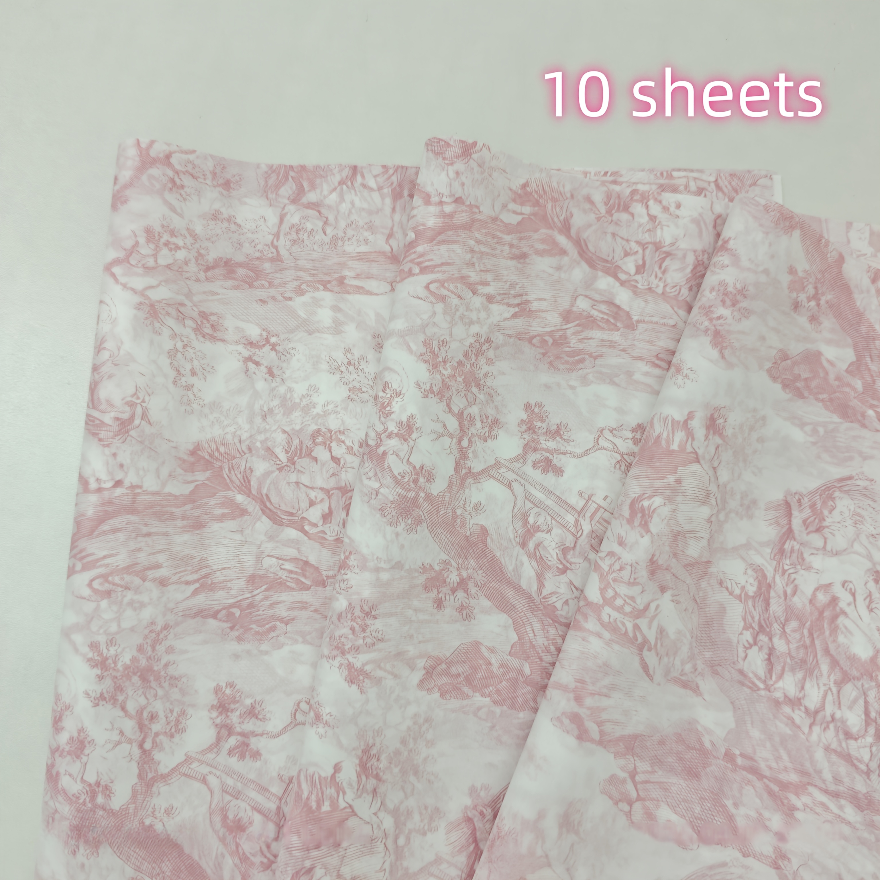 E-shop mit rosa Frühlingsausflug-Kutschenmuster, 20'' x 14'' Geschenkpapier, geeignet für Hochzeitsgeschenke, Feiertagsgeschenke,