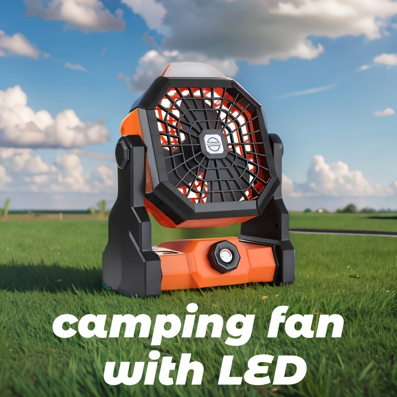 

Outdoor Camping Fan, High-power Usb Fan, Led Outdoor Camping Helper, Portable Usb Desktop Fan