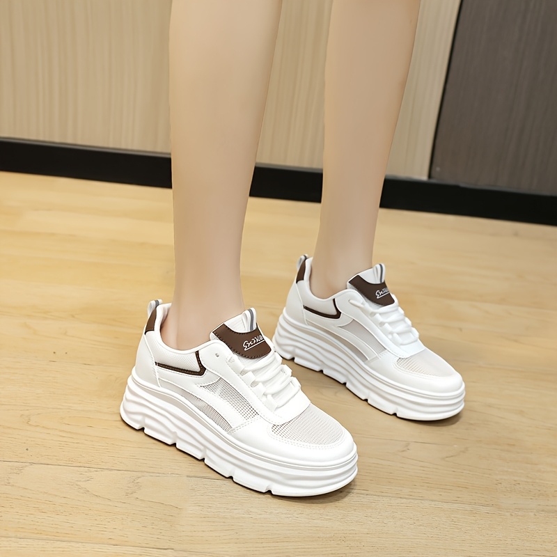 sommer plateau sneaker damen zoll verstecktem absatz Temu