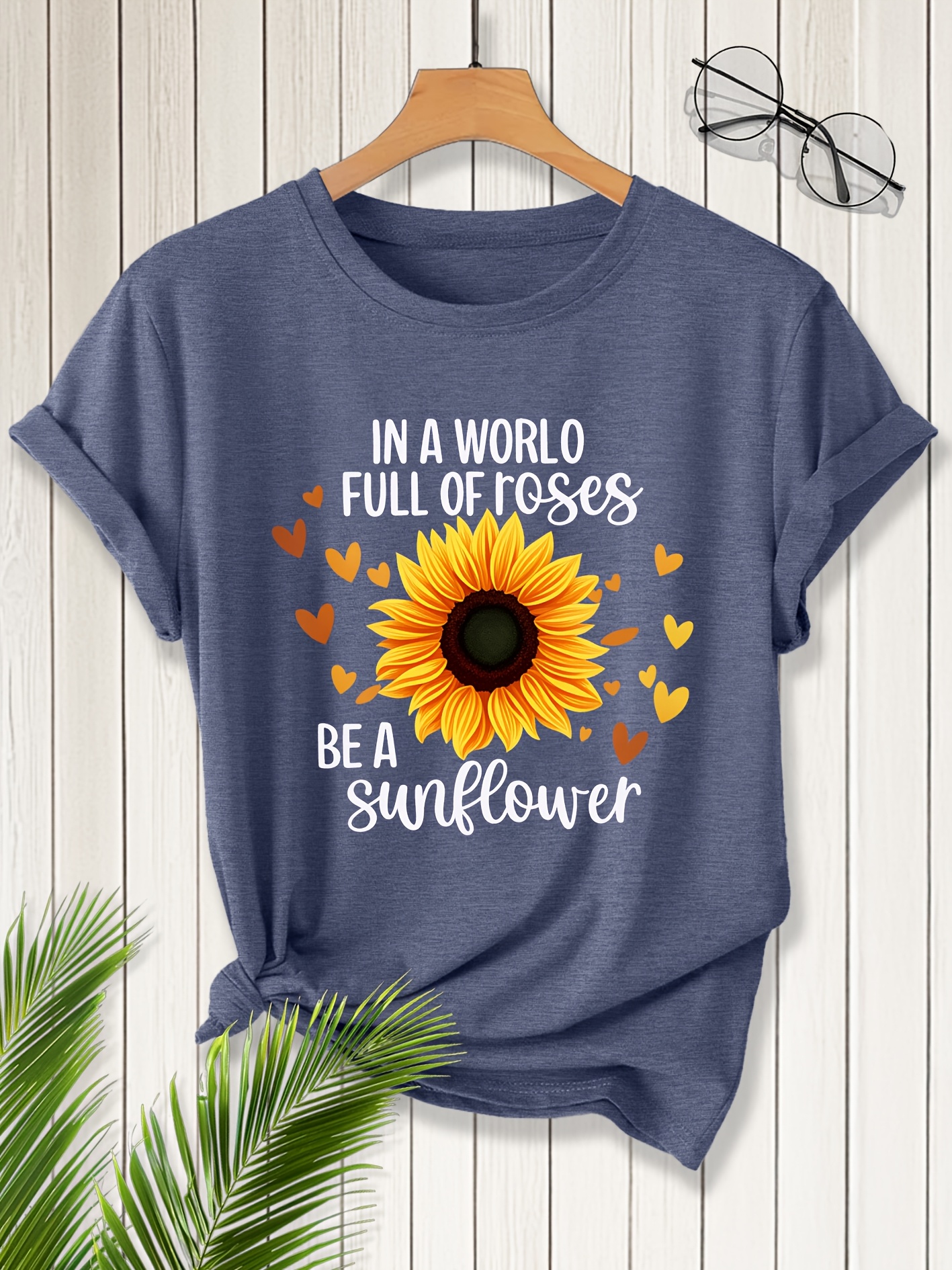 sunflower shirt sold on Temu Canada