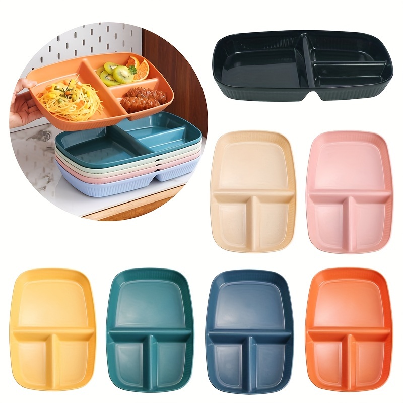 

2-pack Universal Pp Bento Boxes - Multi-compartment, Reusable, Dishwasher Safe Meal Prep Trays For Outdoor Camping, Use - Design For Easter, Thanksgiving, Christmas, Halloween, New Year