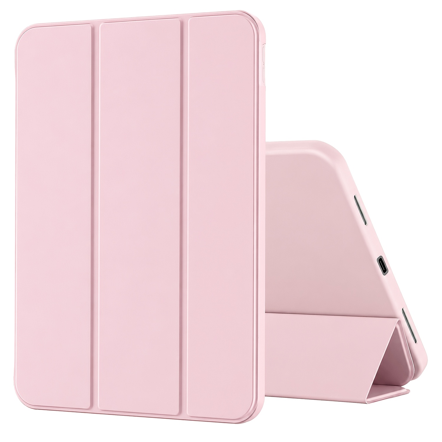 TEMU Funda para iPad 10/11ª (A16) 10.9/11", Air 4/5/6/7/8 11/13" M2/M3/M4, 5/6/7/8/9, Pro 11/12.9" y Mini 6/7 (A17 Pro). Cubierta inteligente delgada