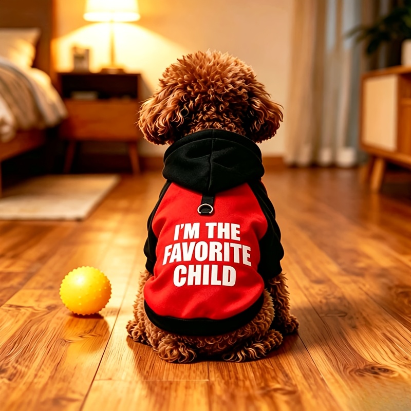 TEMU Warm Clothes For Autumn And Winter, Small To Medium Bichon And Schnauzer Puppy Sweater, Hooded Pet Sweatshirt, Cold-proof Jacket For Dogs And