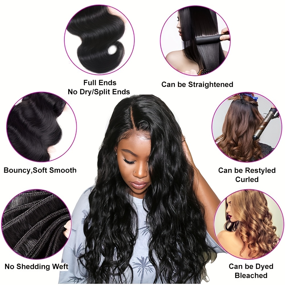 10a brazilian body wave bundles human hair bundles 100     hair body   weave bundles deals human hair 1  black details 1