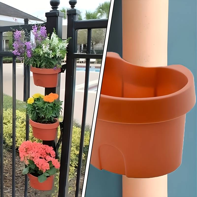 JAPCHET Confezione Da 30 Piattini Per Piante Rossi | Diametro 26 Cm, Vassoi In Plastica Resistente | Impermeabili E Antiurto, Per Vasi Da Fiori Interni/esterni