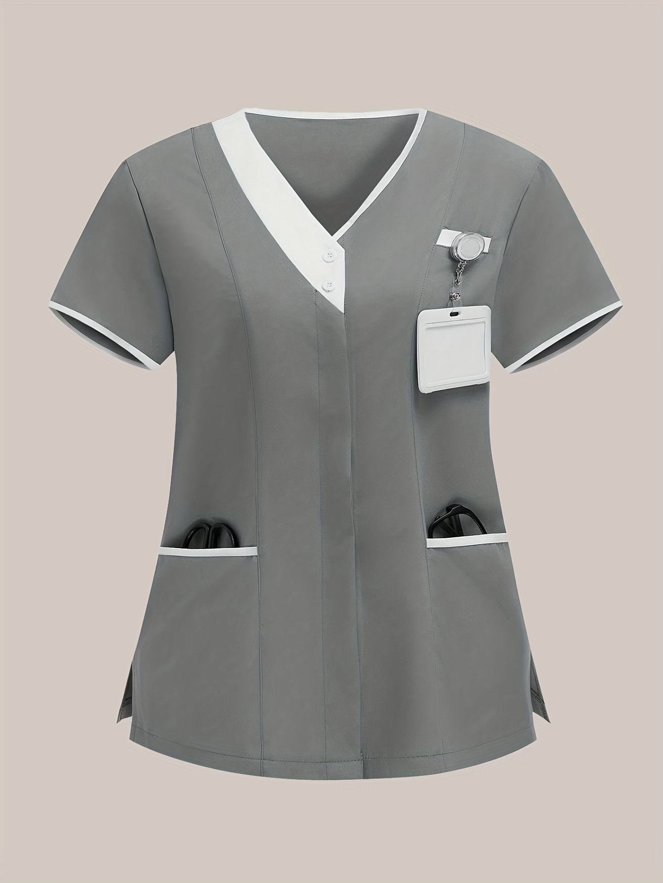 Uniformes para Enfermeiras, Trajes de Enfermagem, Roupas de Trabalho para  Ajudantes de Beleza, Vestuário Médico Confortável, Uniformes para Lar de