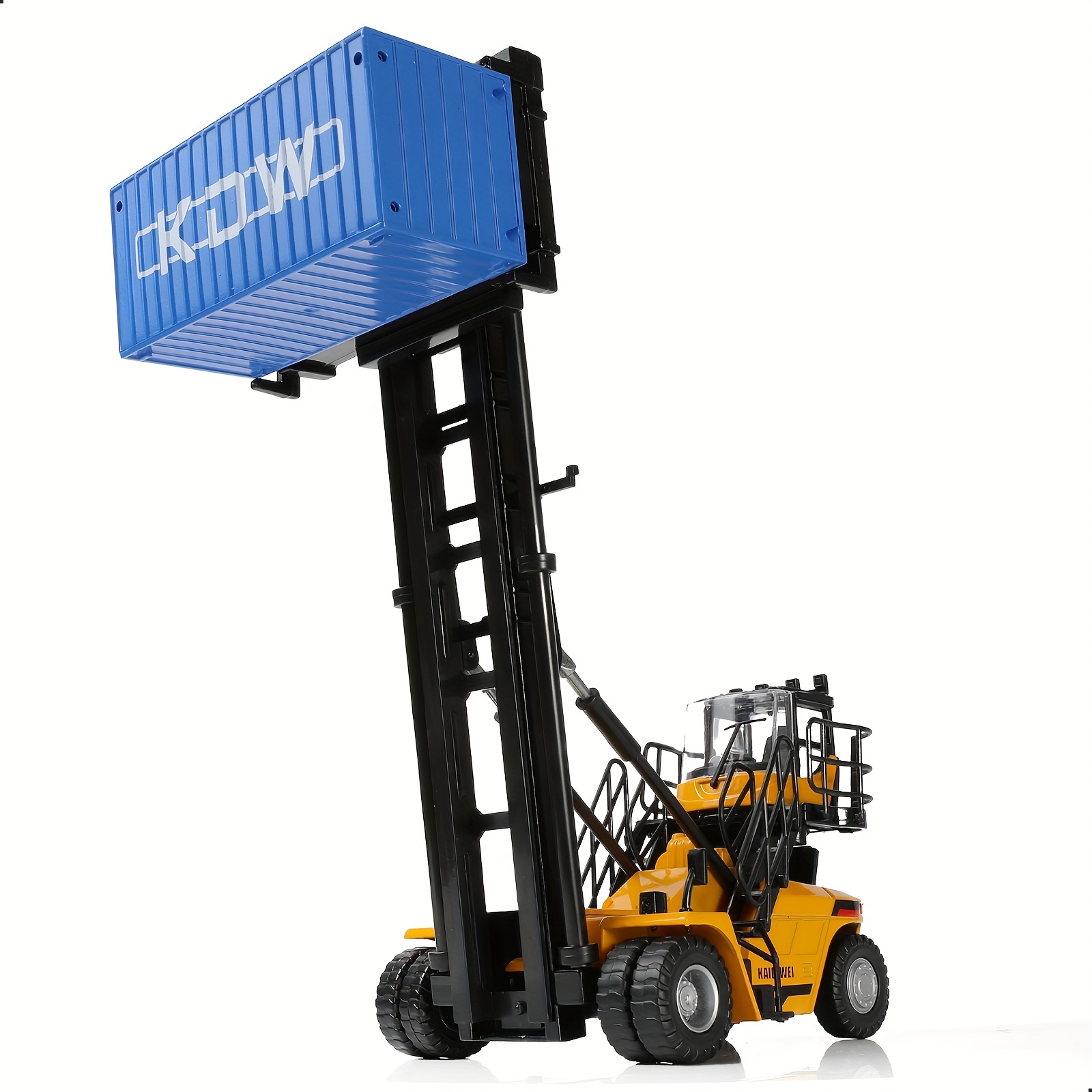 kdw 1 50 container empty box stacker alloy die cast model - Temu