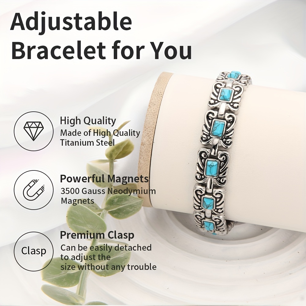 magnetic bracelets for women titanium steel magnetic bracelet with