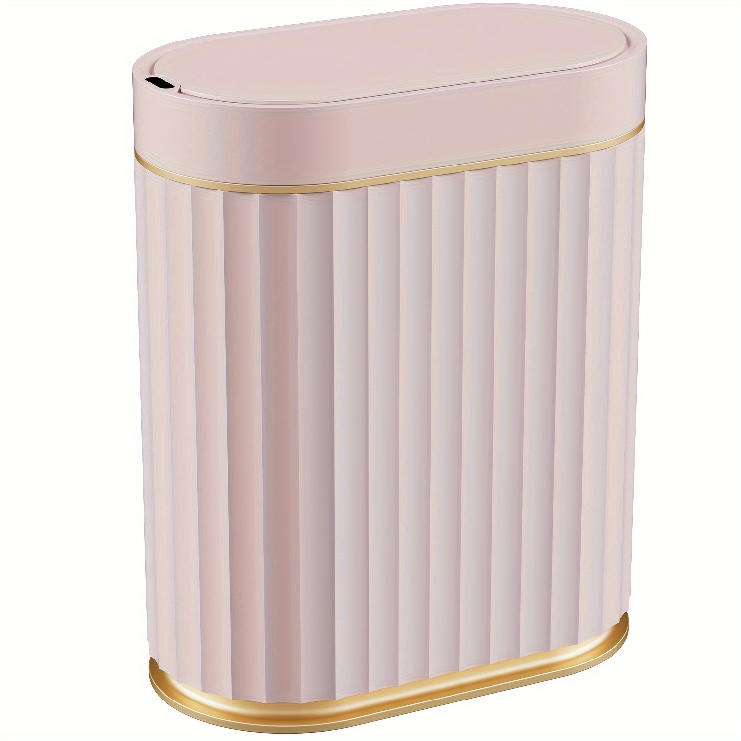 

Elpheco Bathroom Motion Sensor Trash Can 2 Gallon Automatic Garbage Can, 9 L Slim Plastic Smart Trash Can With Lid, Commercial Intelligent Trash Bin For Bedroom, Bathroom, Kitchen, Office