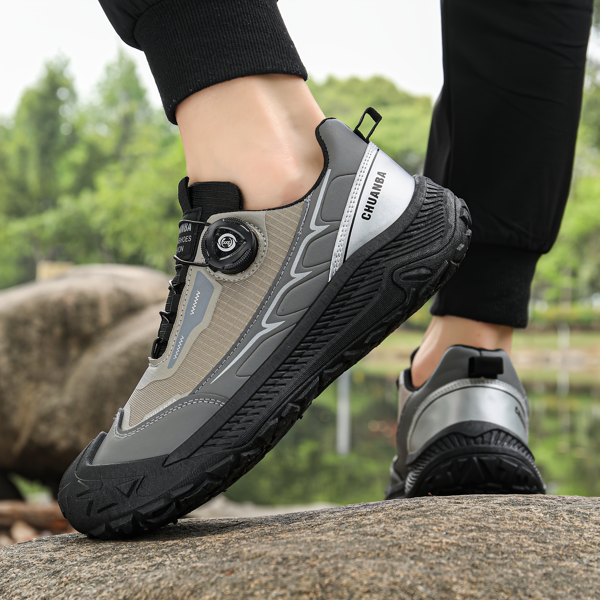 soft sole soft   trendy outdoor boots hiking   mens running   Product details 4