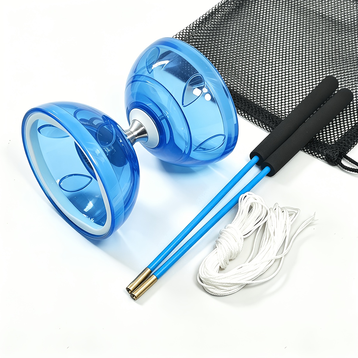 Diábolo Con Rodamientos Y Doble Cabeza, Juguete De Fitness Y Acrobacias Para Exteriores, Yo-yo Profesional Para Niños Mayores