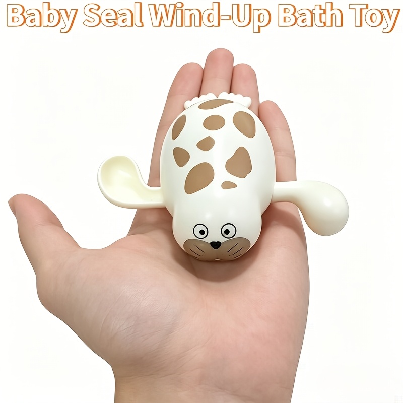 Baby Seal Wind-Up Bath Toy with Adorable Design