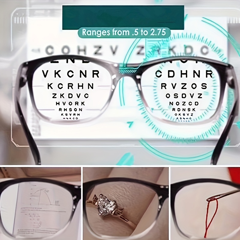 1pc multifunctional smart glasses   resistant pc lens spring hinge   lightweight and anti drop ideal for daily wear and best gift for friends and elders