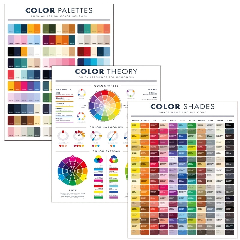 Color Wheel Chart Designs