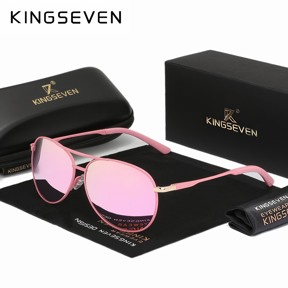 

Kingseven Retro Classic Trendy Metal Frame Fashion Glasses For Men Women Outdoor Sports Party Vacation Travel Driving Fishing Cycling Decors, For Gifts, For Valentine's Day