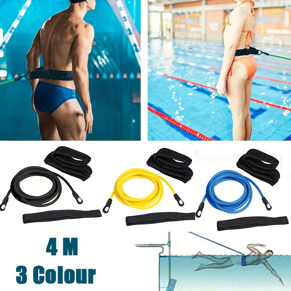 Adjustable Swimming Training Belt 3 Meters Elastic Rubber - Temu Canada