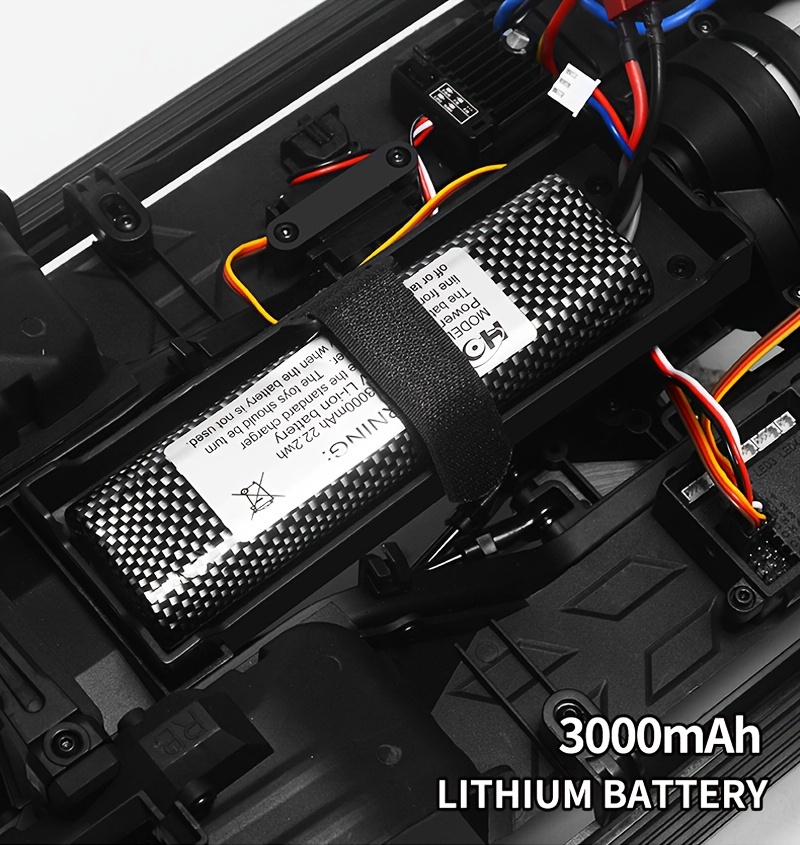 1/10 Scale RC Crawler with LED Lights & Winch - 4x4 Off-Road Remote Control Truck, High/Low Speed, RTR Rock Buggy with, Compatible with, for Adults &, Off-Road Racing - Ideal Gift for RC Car Enthusiasts, Outdoor Adventure, Aggressive Design, Sturdy Construction