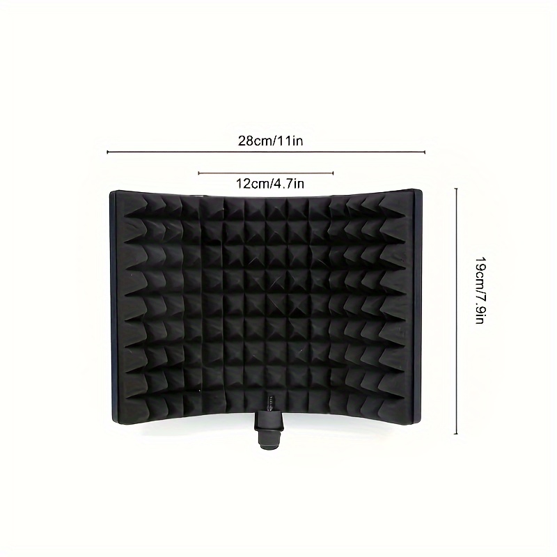 Image of High-density Microphone Filter Foam-sound Absorption And Noise Reduction- For Recording Equipment