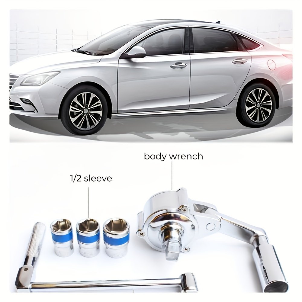 Heavy-Duty Torque Wrench & Tire Nut Remover Kit - 320NM, 1/2