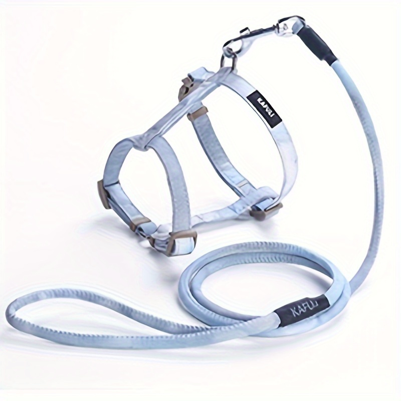 TEMU Cat Harness Leash, Y-shaped Anti-escape Adjustable Cat Collar, Cat Walking Leash, Cat Outdoor Accessories
