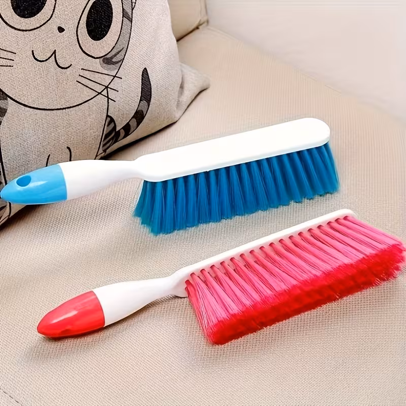 2pcs set of hot selling multi functional long handled cleaning brush dust removal brush bed brush carpet quilt sofa and bedroom cleaning brush Product details 0