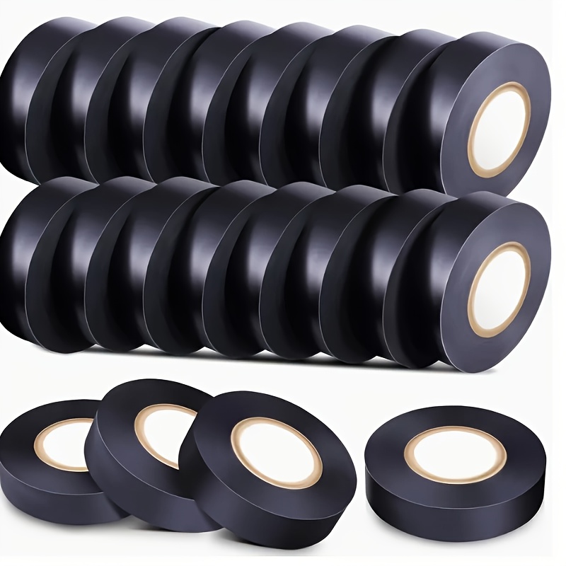 TEMU Rolls Of Professional Electrical Insulating Tape, Fireproof, And Flame Retardant, 32.8ft. Electrical Tape, Electrical Tape For Harness Wrapping,