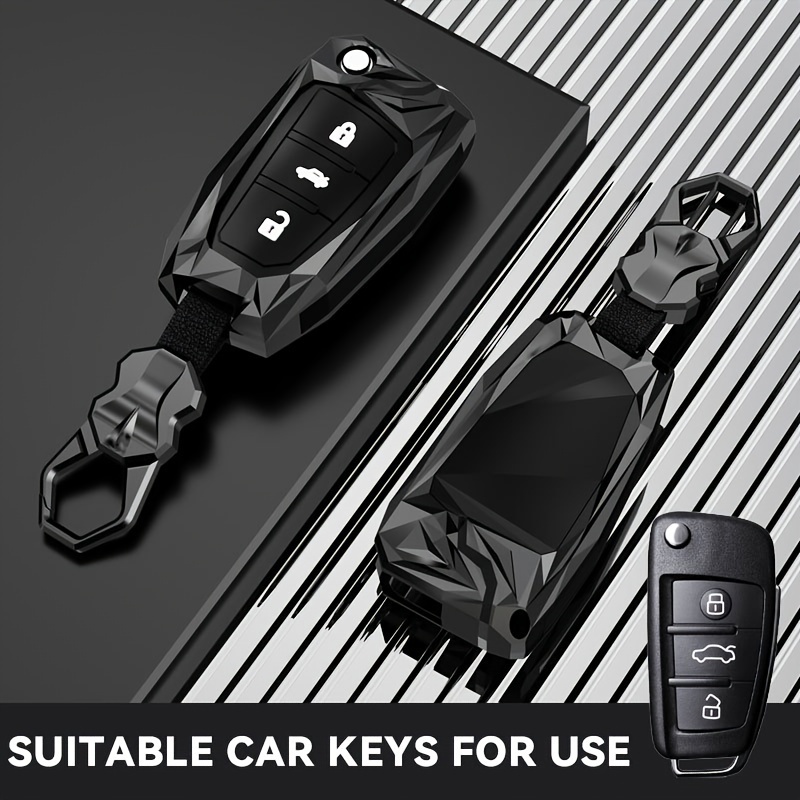 E-shop Universelle Autoschlüssel-Hülle Schutzgehäuse für AUDI Q2L/Q3 A6/A3 TT/Q7 A1/A2/A4/A8 TT/A7/S6/B6/B7/B8/8P/8V/8L RS/S3 für Chery Tiggo E3/E5