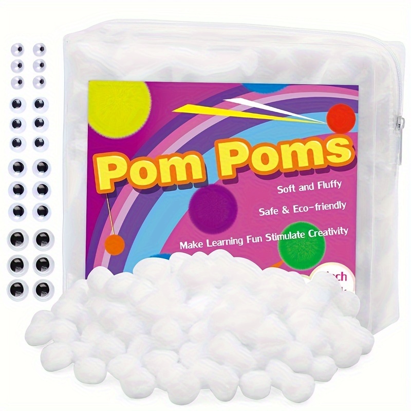 150 Uds Pompones Purpurina Bolas Brillantes Manualidades - Temu Chile