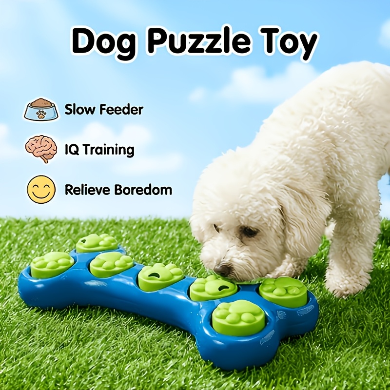 Dog Toy, Dog Chewing Toy, Bone-Shaped Dog Feeder Toy, Hiding Snacks And Playing Games, Interactive Puzzle Feeding Dish, Hiding Food And Solving Puzzles to Exercise Brain, Slow Feeding to Prevent Vomiting And Flatulence